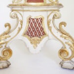 Detailaufnahme Sockel vorher