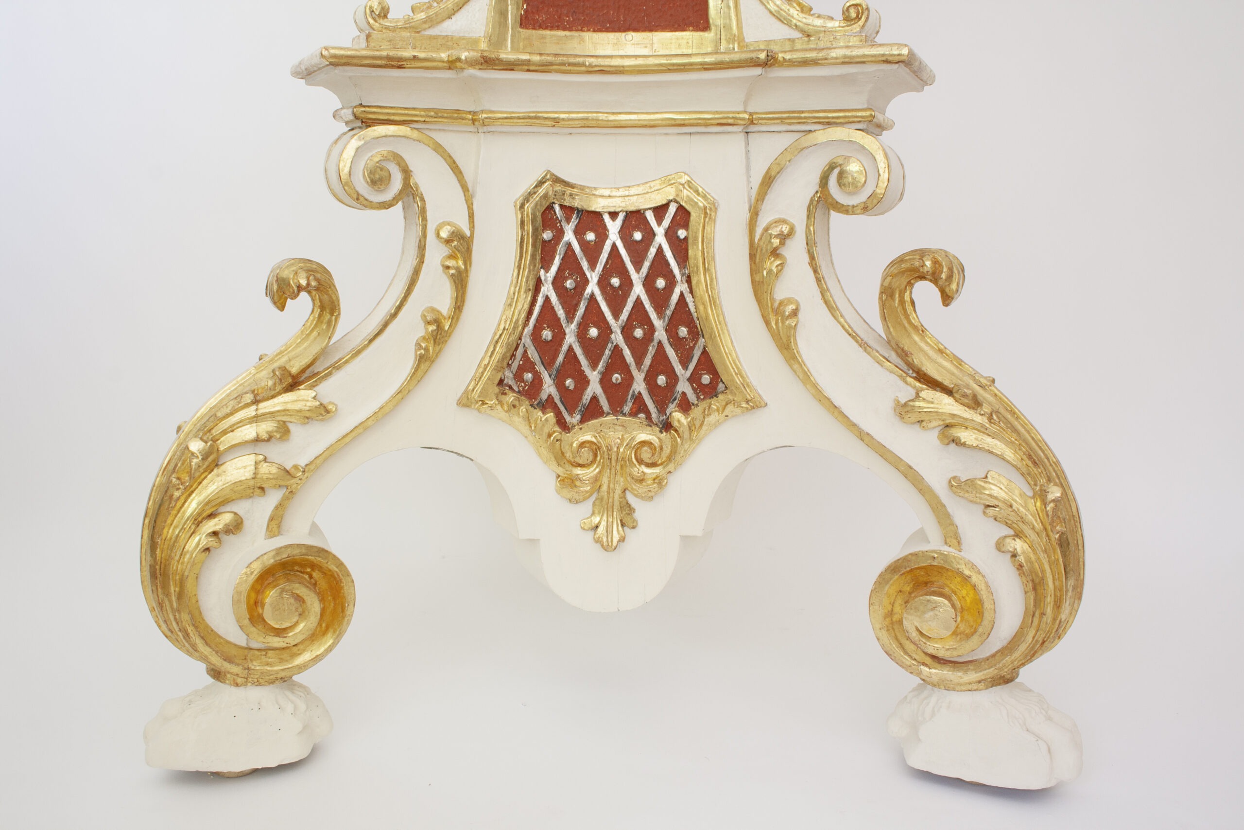 Detailaufnahme Sockel nachher