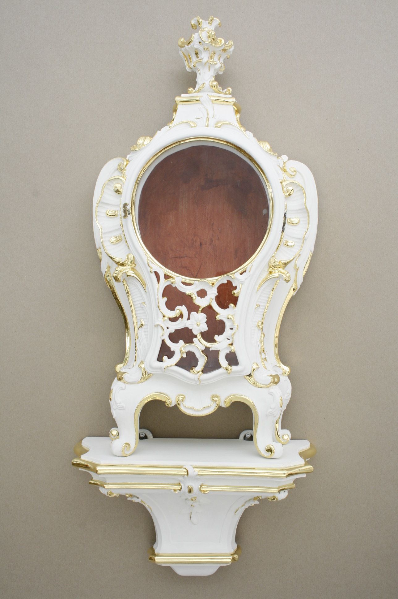 Vergoldung und Weißfassung